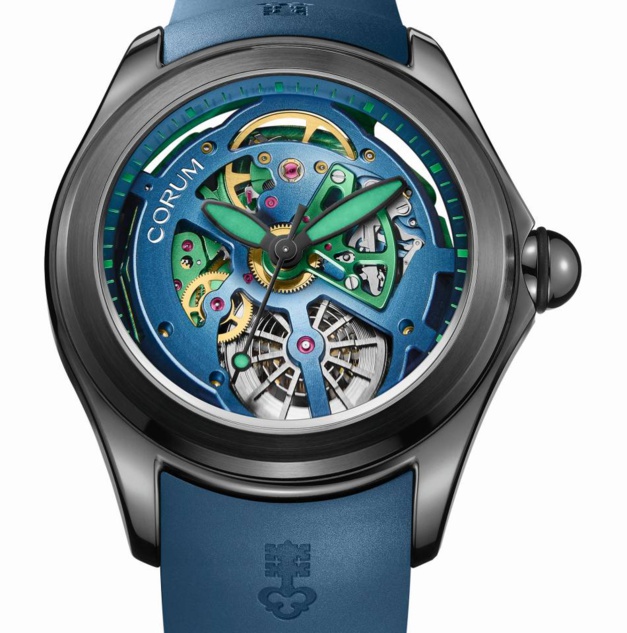 Corum Bubble : une "squelette" haute en couleur