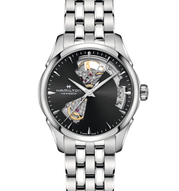 Hamilton Jazzmaster Open Heart : pour vous, mesdames !