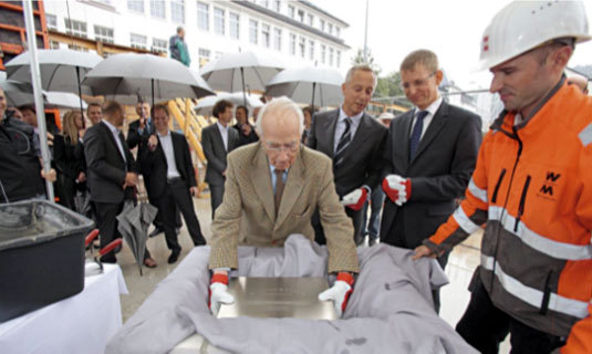 Lange & Söhne : pose de la première pierre de l’extension de sa Manufacture à Glashütte