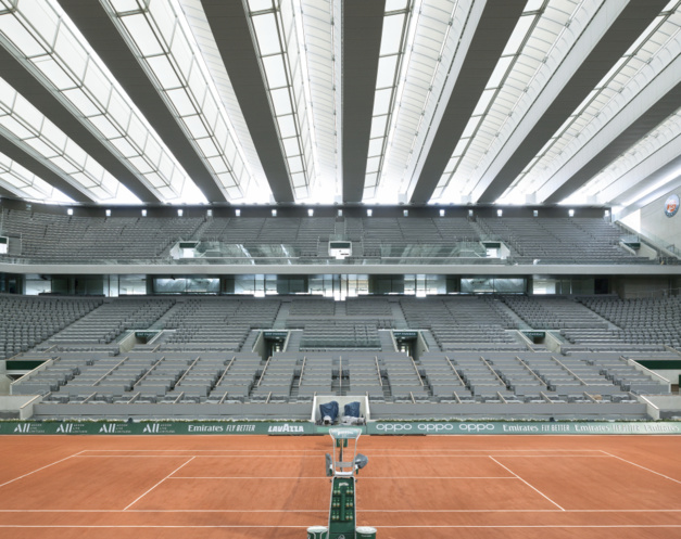 Exposition Rolex et Polka, Stade Roland-Garros Mouvement Perpetuel, Photo  Yves Marchand et Romain Meffre pour la FFT Courtesy Polka Galerie