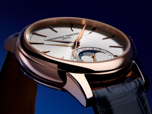 Frederique Constant Classic Moonphase Date Manufacture or rose