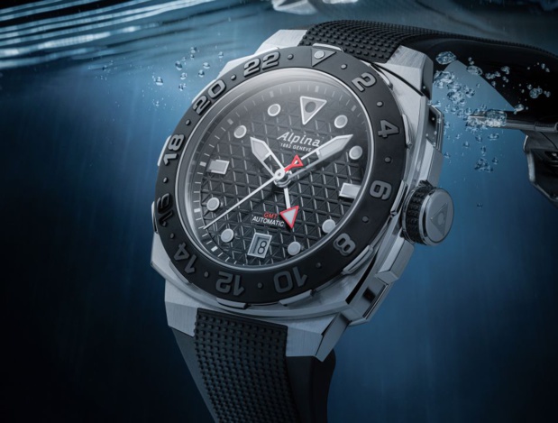 Alpina Seastrong Diver Extreme Automatic GMT : un dual time "outdoor" et "compact"