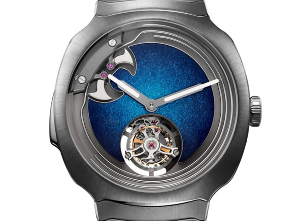 Moser Streamliner Concept Minute Repeater Tourbillon Blue Enamel : sportive-chic et haute horlogerie