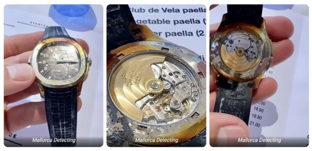 Belle histoire : une Aquanaut Patek Philippe perdue et retrouvée un an plus tard au fond de la Méditerranée