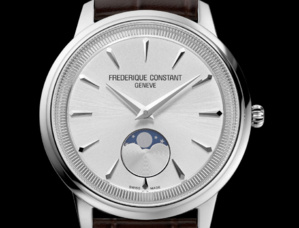 Frederique Constant Classics Moneta Moonphase : une bien jolie quartz