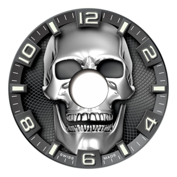 Perrelet Turbine Skull : memento mori