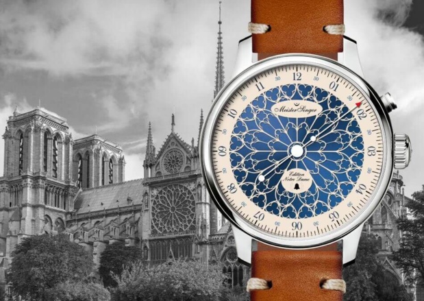 MeisterSinger édition Notre-Dame : cadran en rosace et calibre à sonnerie !