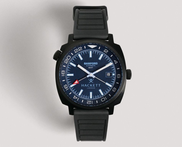 Hackett x Bamford London GMT : du "swiss made" "so british"