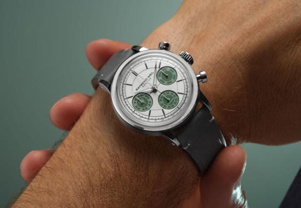 Raymond Weil x Largo Winch : un chrono Millésime aux compteurs "vert dollar" !