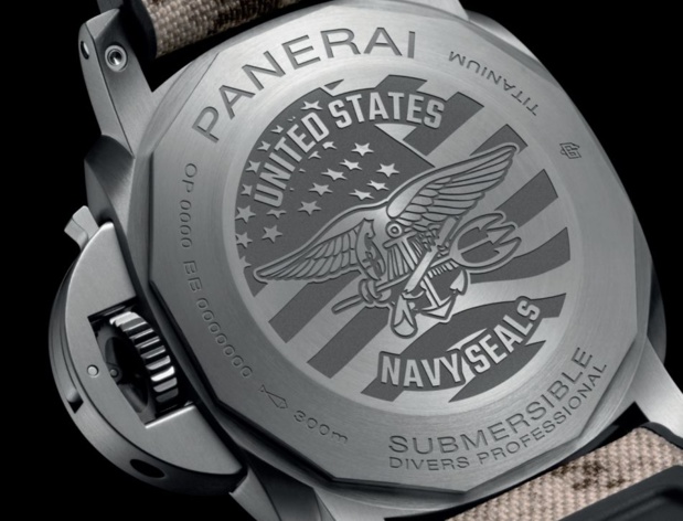 Panerai Submersible Navy SEALs Titanio : imposante de légèreté