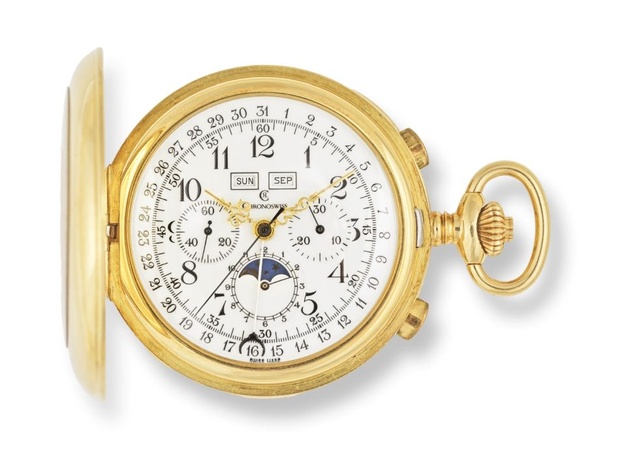 Bonhams : la collection de Gerd-Rüdiger, fondateur de Chronoswiss, proposées aux enchères à Paris