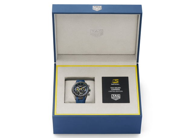 TAG Heuer Carrera Chronograph Tourbillon x Senna