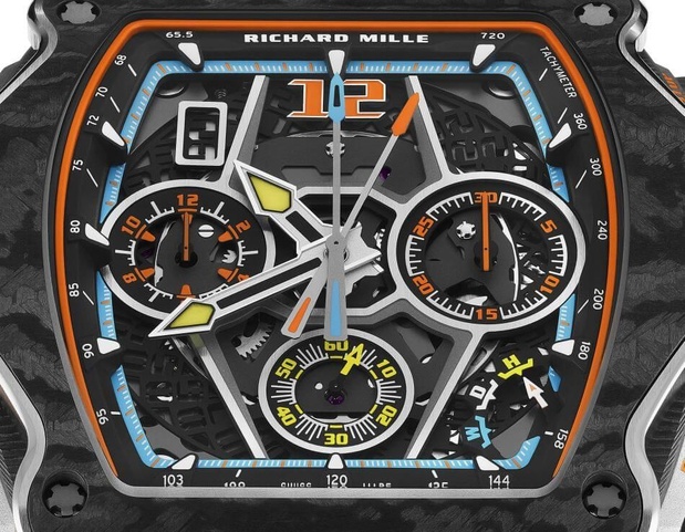 Richard Mille RM 65-01 Automatique Chronographe à rattrapante McLaren W1 : vrombissante machine