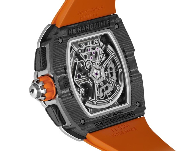 Richard Mille RM 65-01 Automatique Chronographe à rattrapante McLaren W1 : vrombissante machine