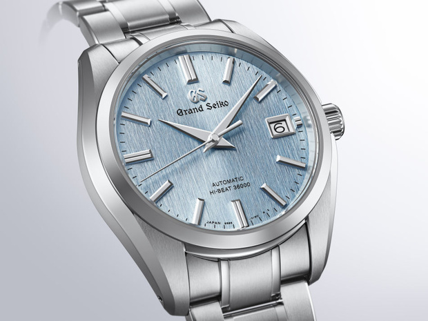 Grand Seiko : une seconde création Hi-Beat au cadran inspiré d'une cascade de glace