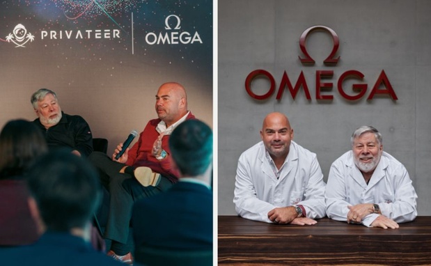 Les deux fondateurs de Privateer visite la manufacture Omega de Bienne