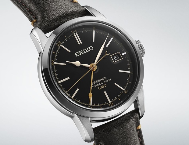 Seiko Presage Craftsmanship : un cadran en laque urushi de toute beauté associé à la fonction GMT