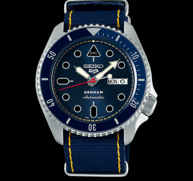 Seiko F Sports Denham Limited Edition : pour un look denim au poignet