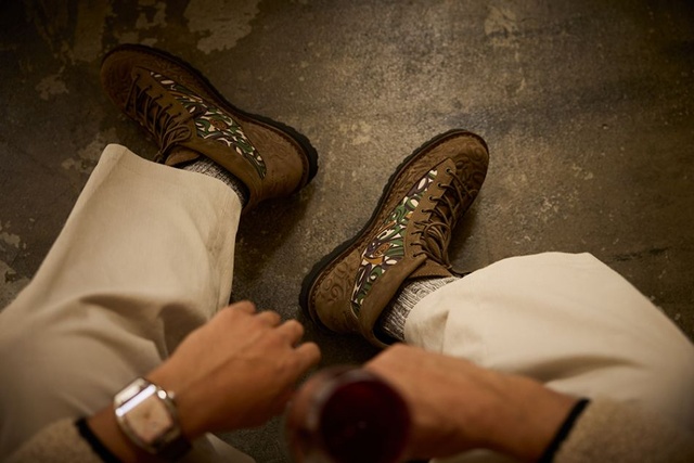 Japon : Franck Muller, des chaussures de trekking en collaboration avec Danner