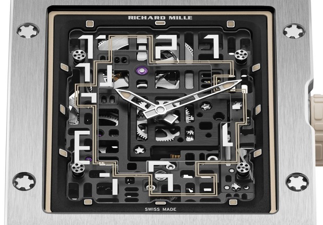 Richard Mille RM 16-02 Automatique Extraplate : temps dédaléen