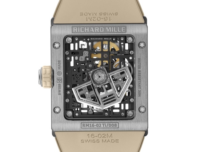 Richard Mille RM 16-02 Automatique Extraplate : temps dédaléen