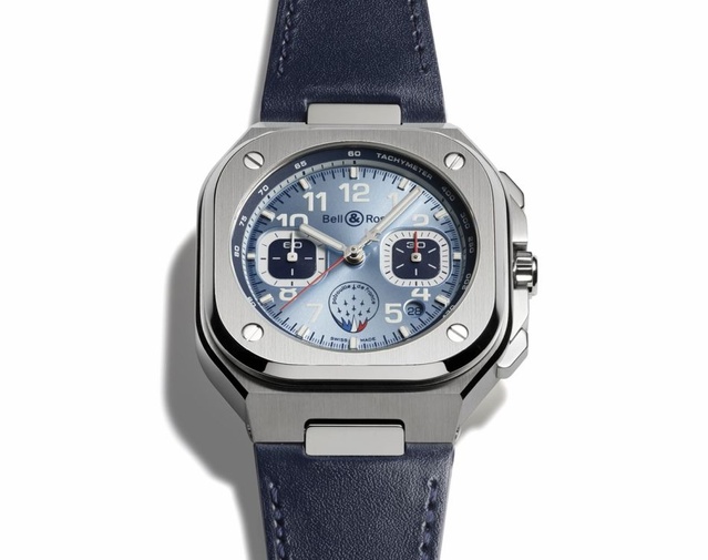 Bell & Ross BR-05 Patrouille de France : un cadran bleu comme les combinaisons des pilotes