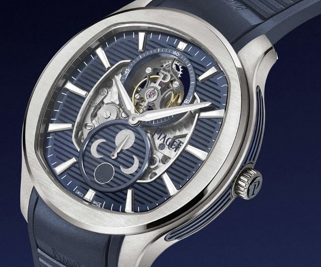 Piaget Polo Flying Tourbillon et phase de Lune : tout en finesse bien évidemment !