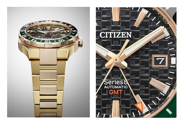 Citizen Series 8 "880" Gold Edition : or jaune et or rose associés