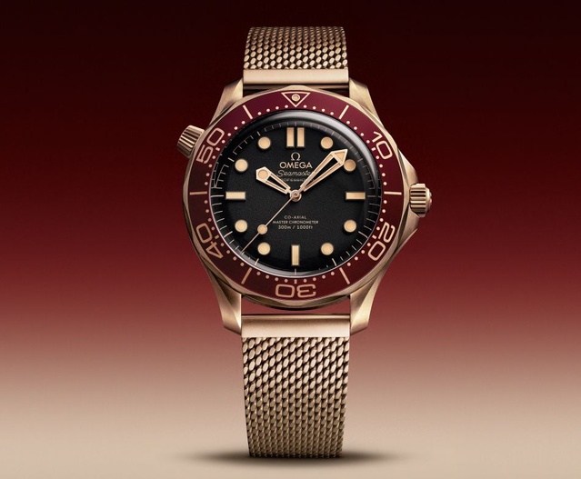 Omega Seamaster Diver 300M bronze gold : quand le bronze offre la chaleur de l'or rose