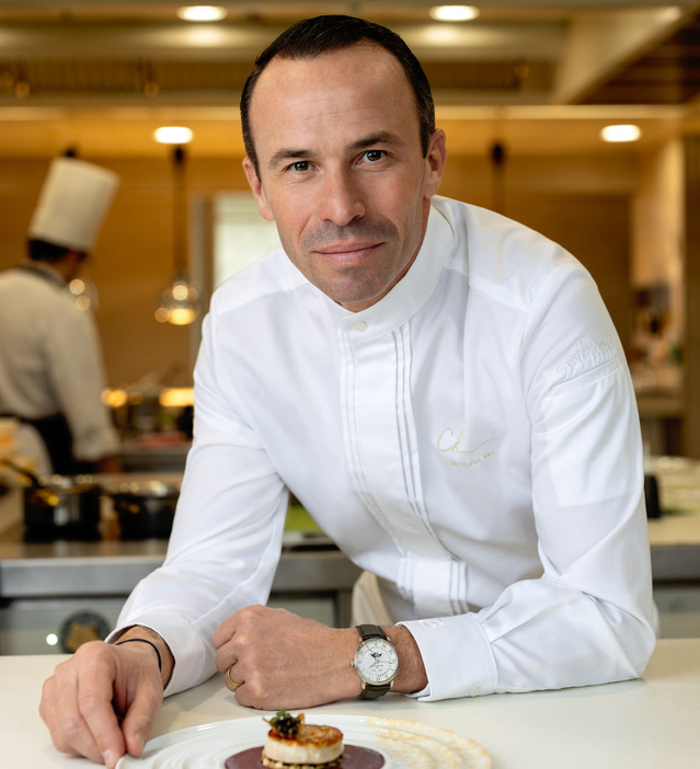 Le chef étoilé français Christophe Hay entre dans la famille Blancpain