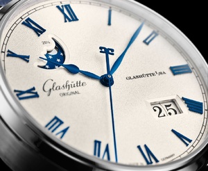 Glashütte Original : la famille Senator Excellence Date Panorama Phase de Lune s'enrichit de deux nouvelles références