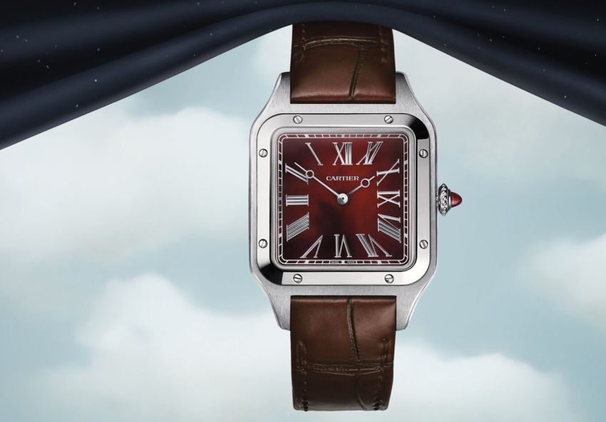 Cartier Santos-Dumont Rewind : le temps à l'envers