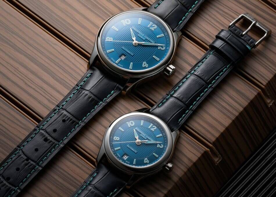 Frédérique Constant Classics Runabout Automatic : pour la première fois sur cadran bleu électrique !