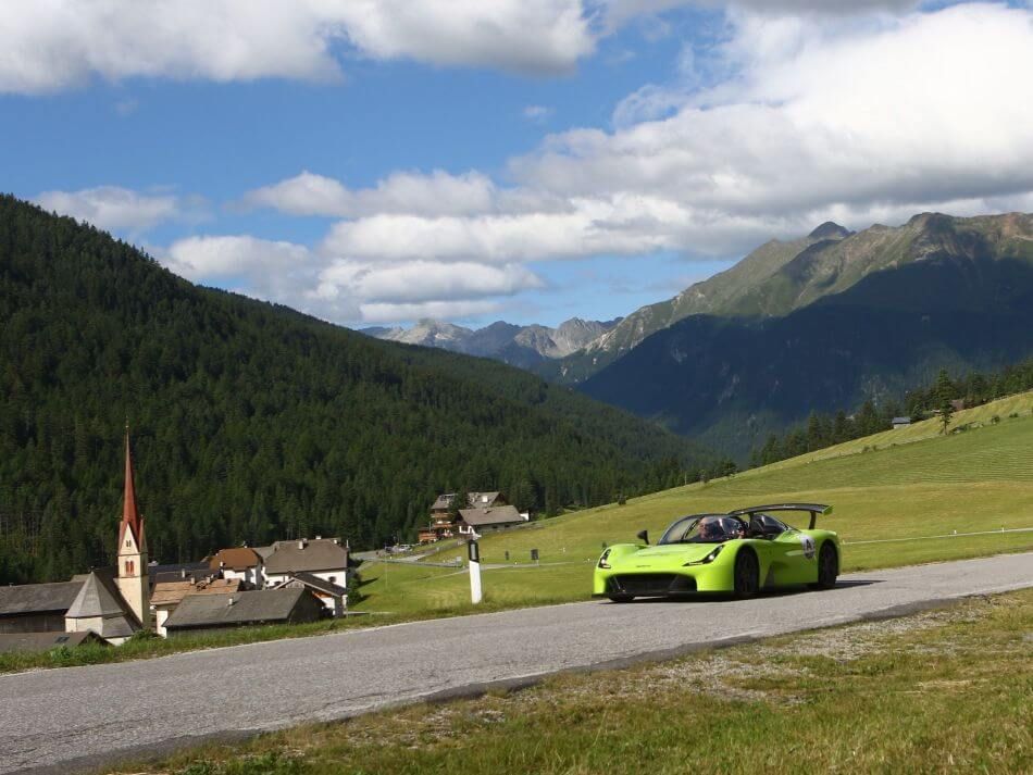 Eberhard : chronométreur officiel du rallye automobile historique La Légende de Bassano