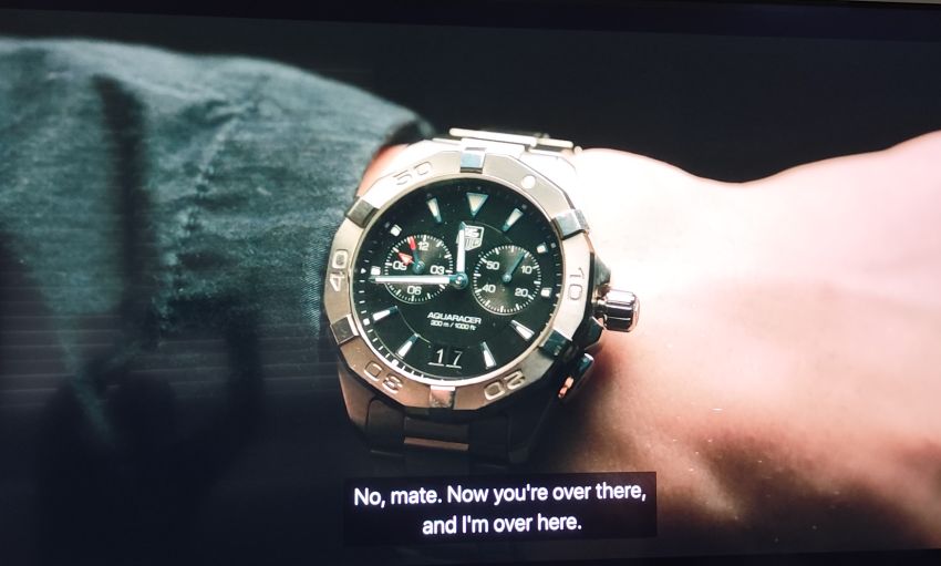 Slow Horses : Jack Lowden porte un chrono TAG Heuer Aquaracer