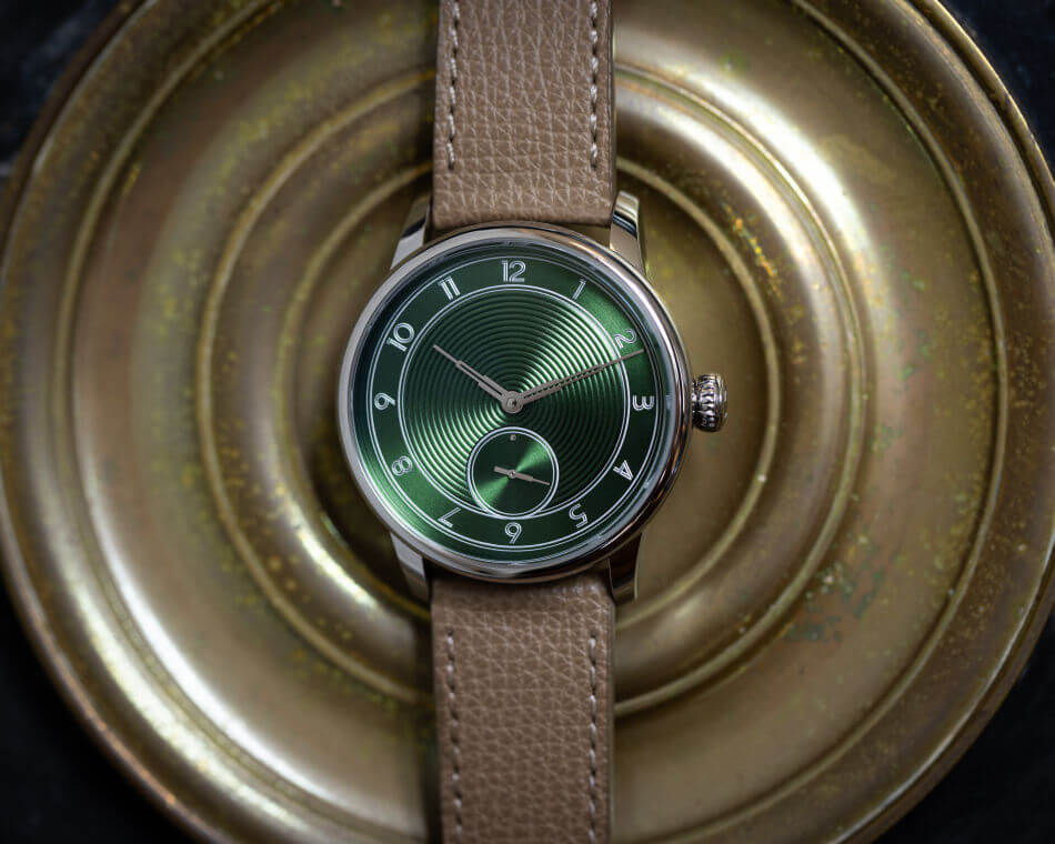 Louis Erard x The Horophile : une Petite Seconde Metropolis en "vert urbain"