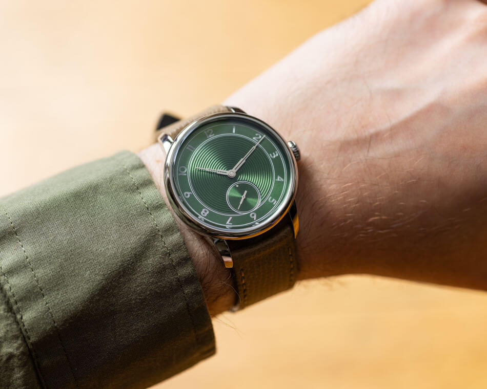 Louis Erard x The Horophile : une Petite Seconde Metropolis en "vert urbain"