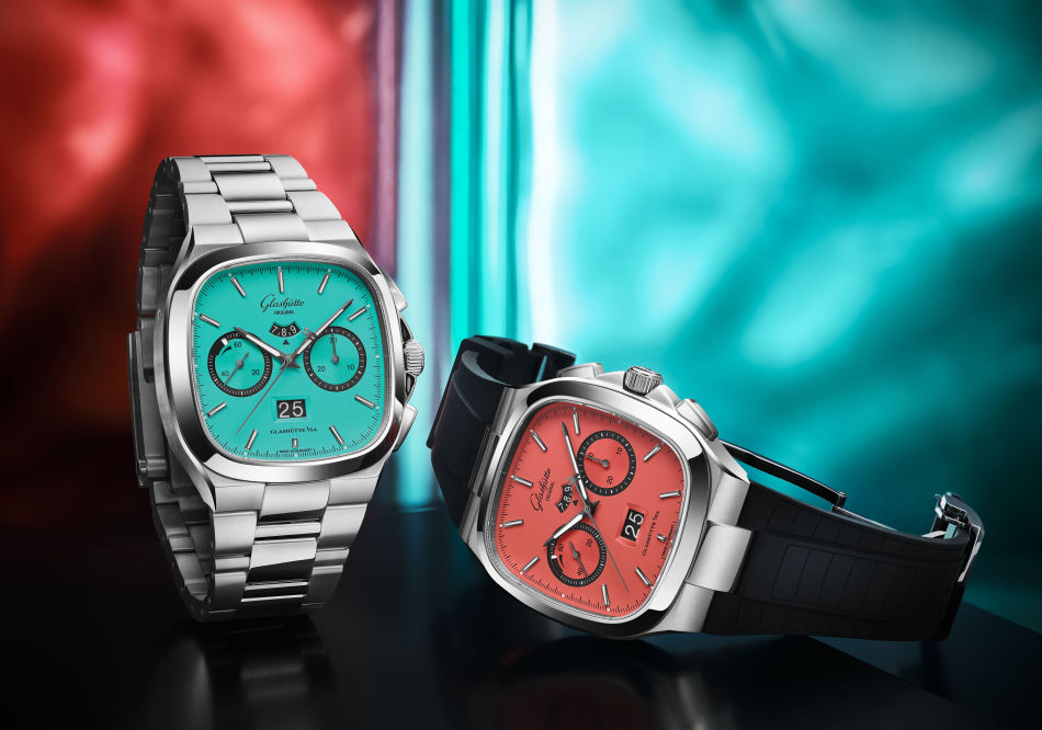 Glashütte Original : duo de chronos colorés un brin nostalgique pour l'été 2024