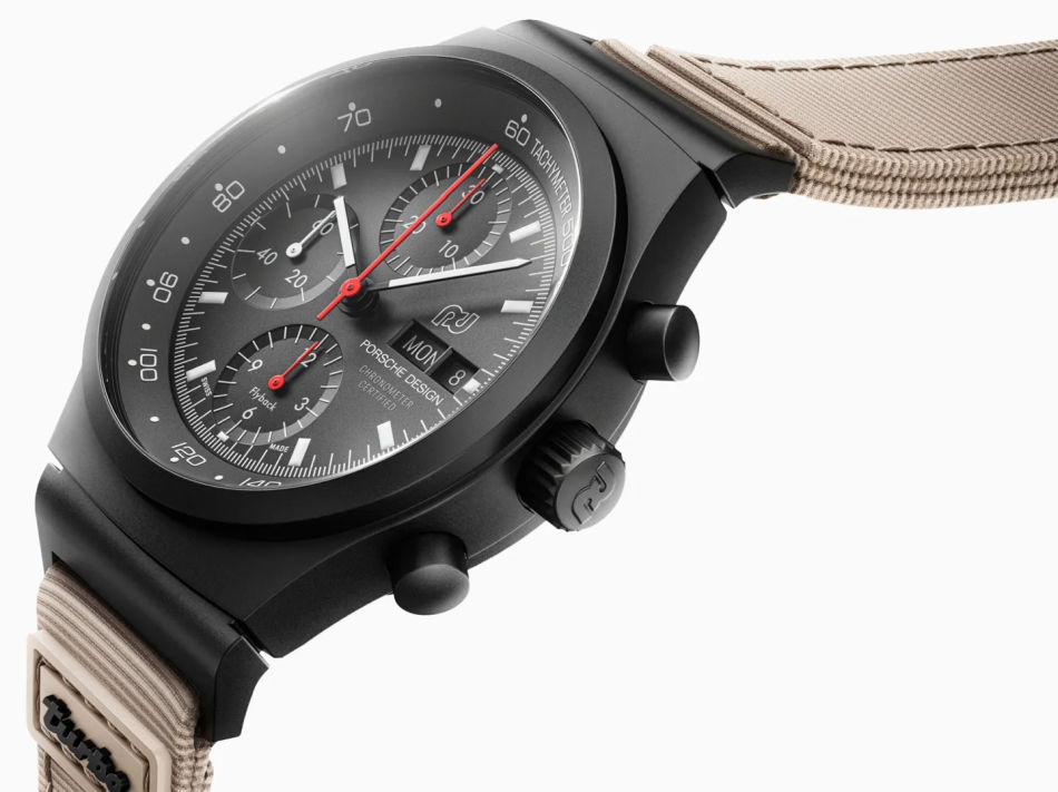 Porsche Design : un splendide chrono en titane pour les 50 ans de la 911 Turbo