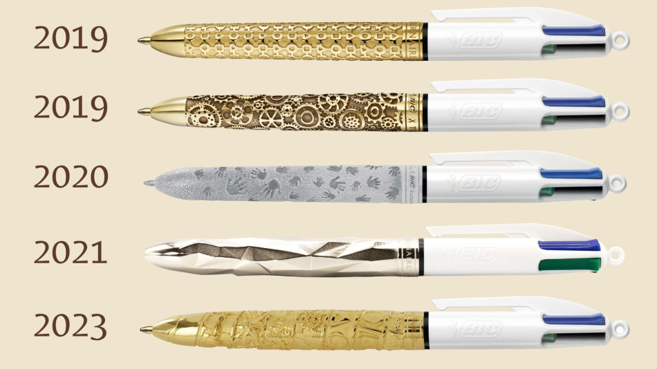 BIC 4 Couleurs et maison Tournaire : une collab' qui transforme un stylo iconique en véritable bijou