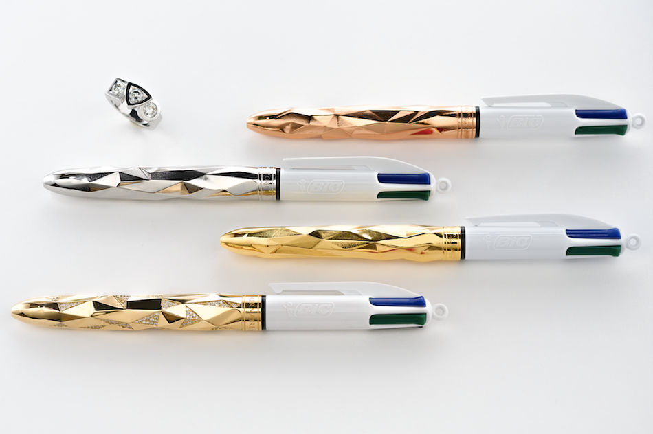 BIC 4 Couleurs et maison Tournaire : une collab' qui transforme un stylo iconique en véritable bijou