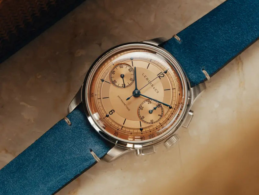 Lebois & Co Heritage Chronograph : un chrono délicieusement vintage