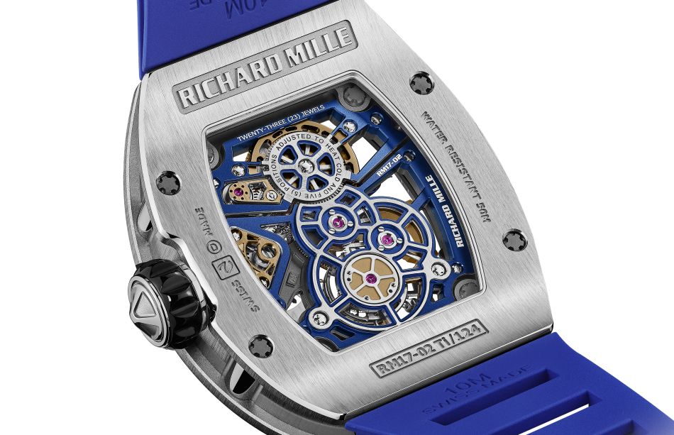 Richard Mille RM 17-02 Tourbillon Titane : une sportive très horlogère !