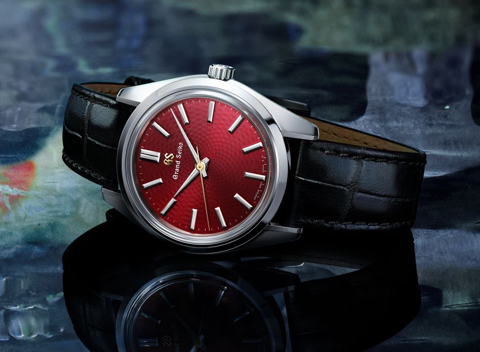 Grand Seiko exclusivité Europe : l'étang japonais pour inspiration (modèle en acier)