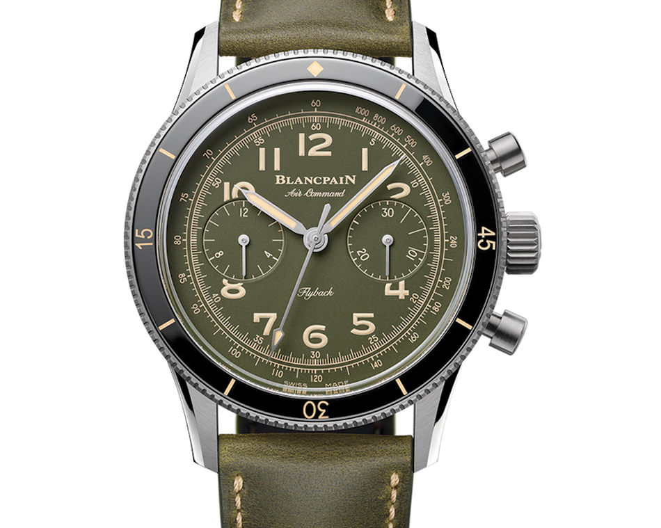 La Blancpain Air Command se met en mode kaki militaire