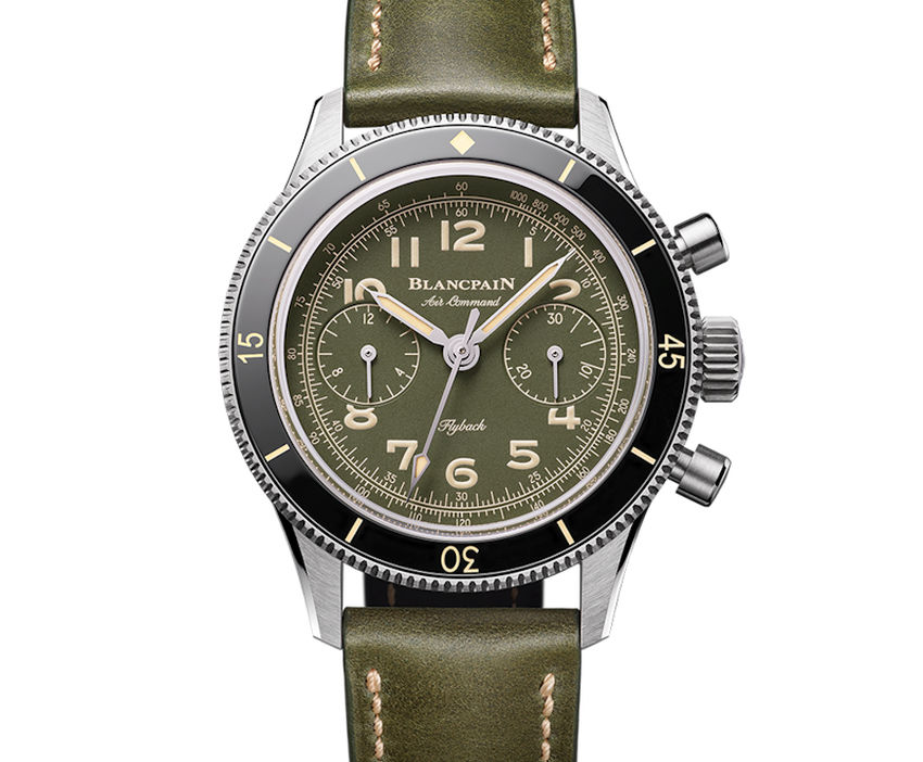 La Blancpain Air Command se met en mode kaki militaire