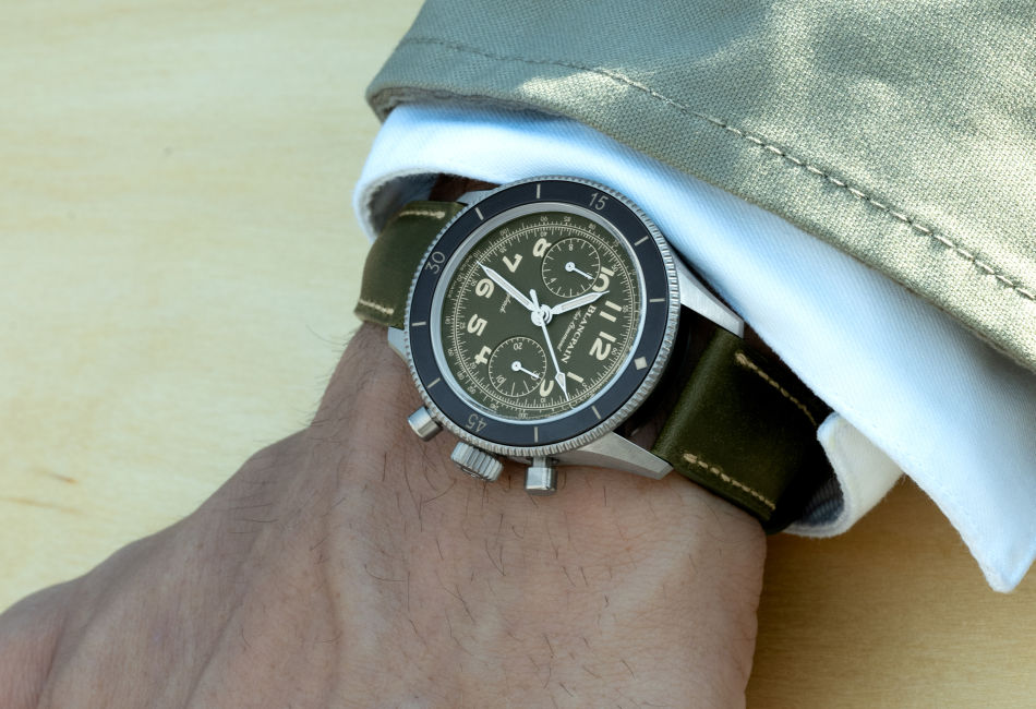 La Blancpain Air Command se met en mode kaki militaire