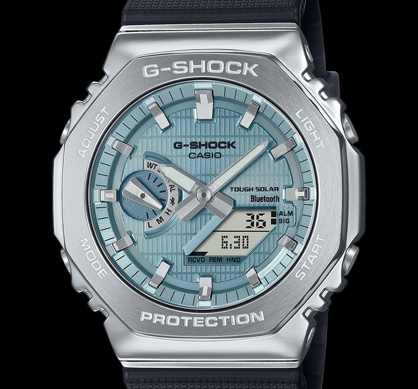 G-Shock : une nouvelle version solaire et connectée pour l'emblématique GBM-2100