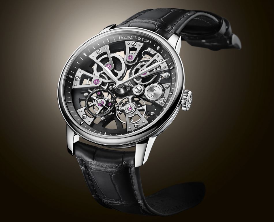 Arnold & Son Nebula 40 : une nouvelle taille pour ces deux éditions en acier, noires ou dorées