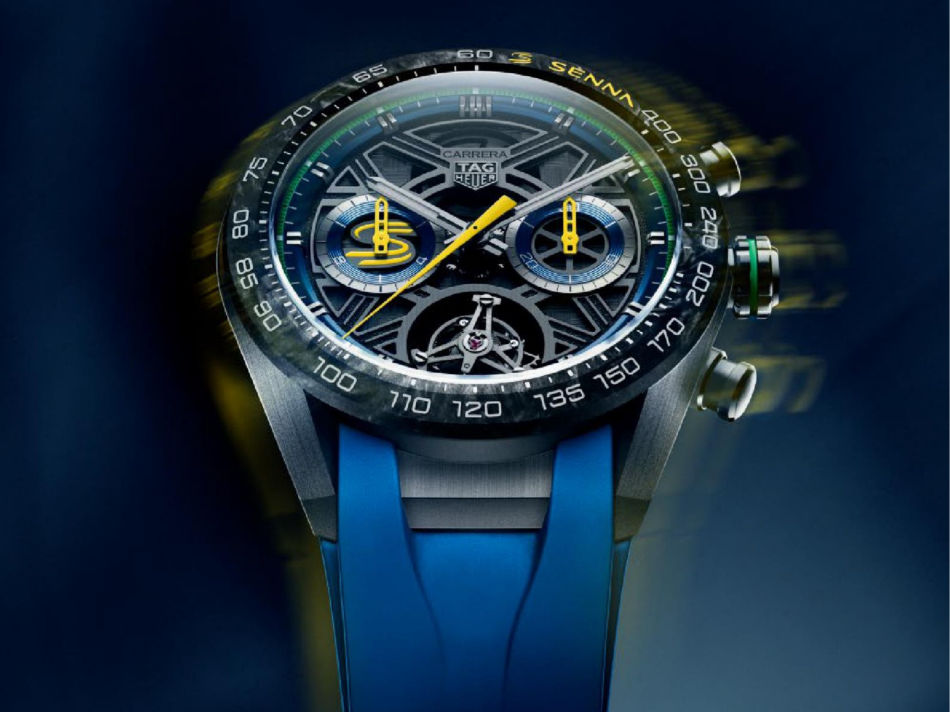 TAG Heuer Carrera Chronograph Tourbillon x Senna